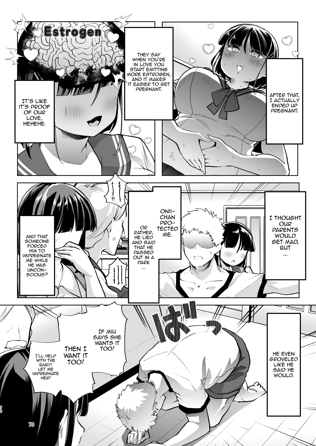 Hentai Manga Comic-My Big Brother Is Kind of Weird!-Read-69